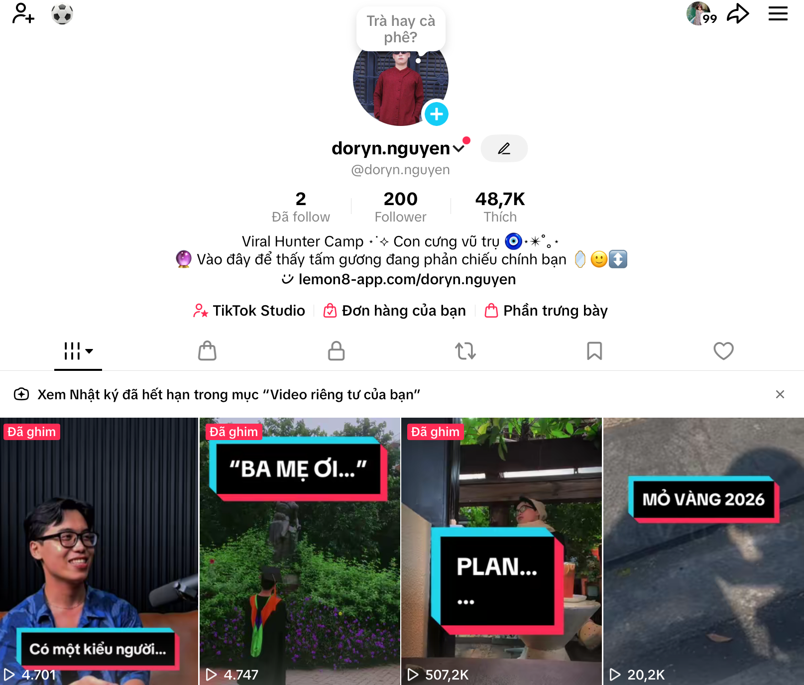 TikTok @doryn.nguyen